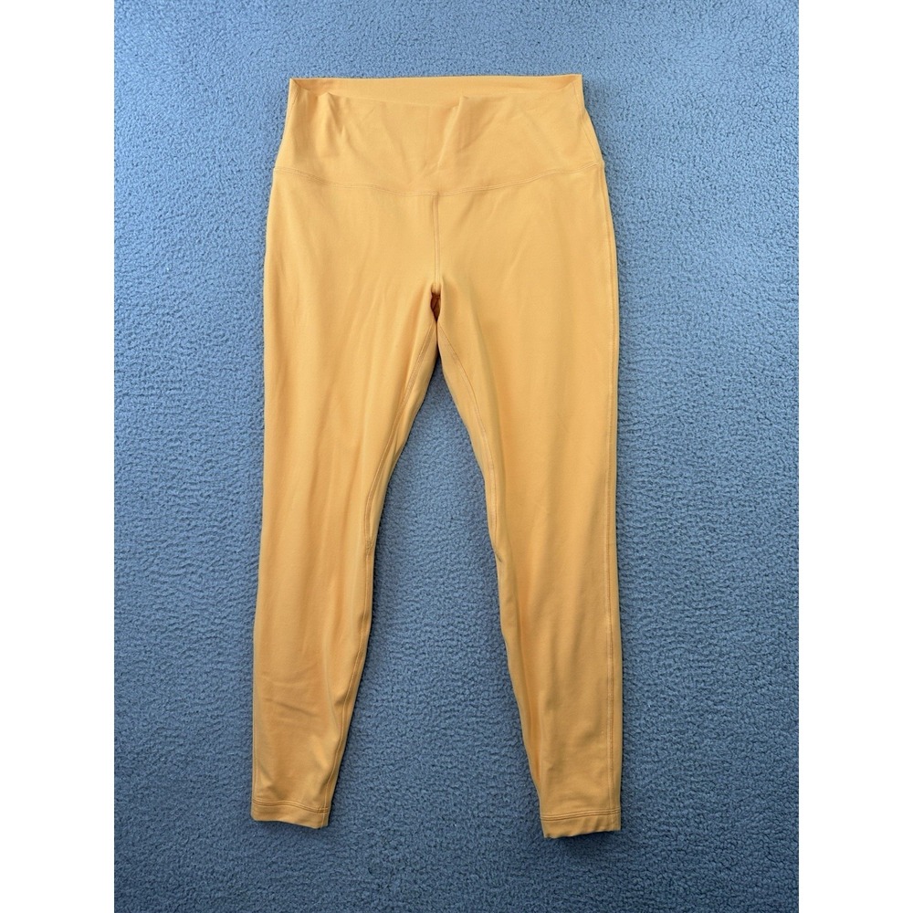 Lululemon Womens Align High-Rise Yoga Pants Sz 14 Mango Dream